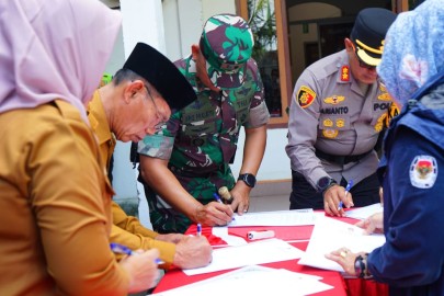 Pemusnahan Surat Suara Rusak Pemilihan Serentak Tahun 2024 Di Kabupaten Musi Rawas Utara