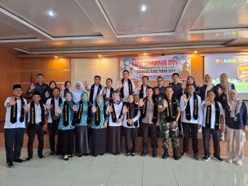 Danramil 406-01/Rawas Ulu Hadiri Rapat Koordinasi TPPS Kabupaten Musi Rawas Utara