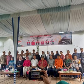 Danramil 406-07/Jayaloka Hadiri Undangan Reses Tahap 1 Anggota DPRD di Kantor Camat Jayaloka