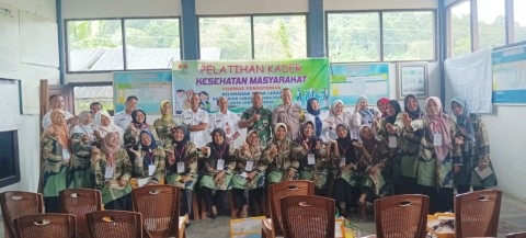 Babinsa Koramil 406-08/Lubuk Linggau Sertu Zainal Abidin Hadiri Pelatihan Pembinaan Lembaga Kemasyarakatan Pokmas Pengayoman.