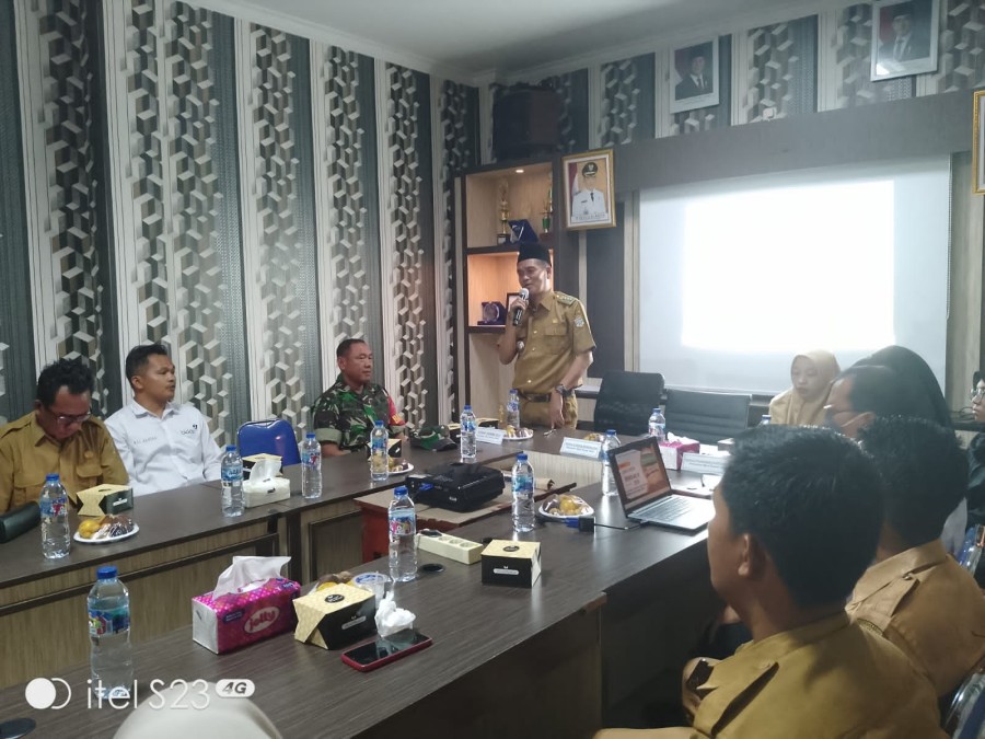 Babinsa Koramil 406-01/Rawas Ulu Hadiri Acara Lintas Sektoral di Kecamatan Rawas Ulu