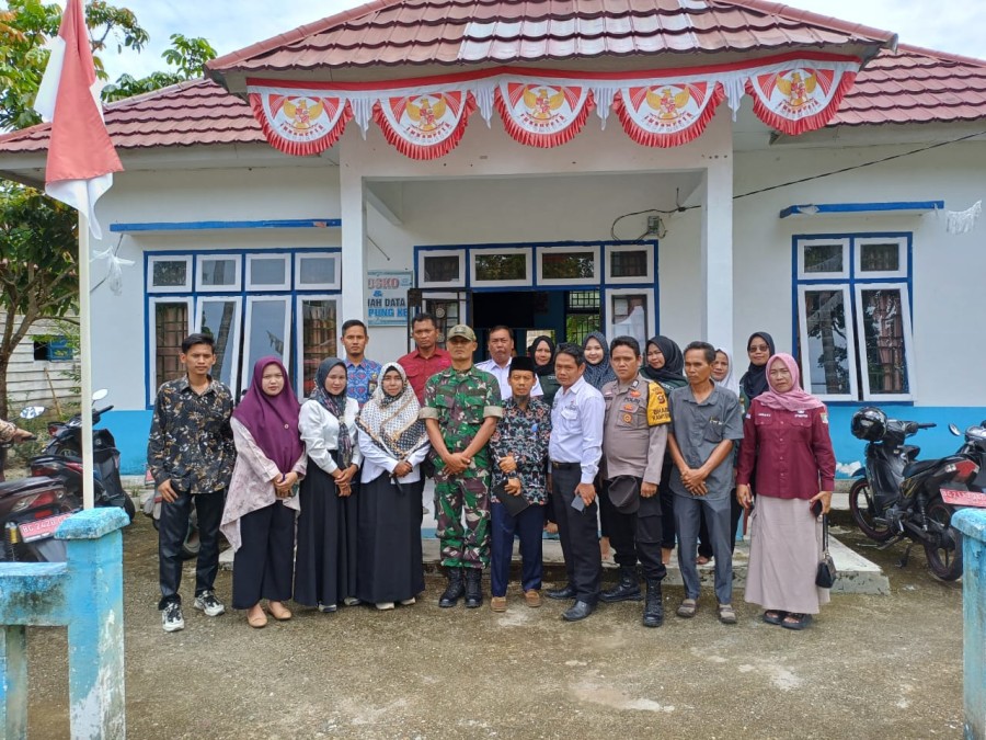 Babinsa Koramil 406-02/Rawas Ilir Hadiri Kegiatan Penanganan Stunting di Kecamatan Karang Dapo