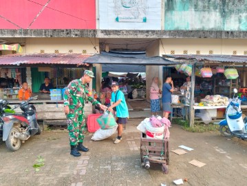 Pelda Endang Permana Laksanakan Komsos di Desa Beringin Makmur 2, Kec. Rawas Ilir