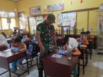 Kegiatan MBG Hari Pertama di Wilayah Kodim 0406/ Lubuk Linggau Koramil 406-06/Tugumulyo Berjalan Lancar