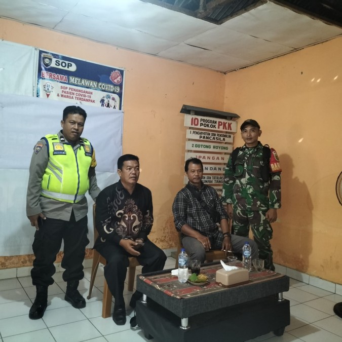 Babinsa Koramil 406-08/Lubuklinggau Hadiri dan Monitor Pemilihan Ketua RT di wilayah binaan
