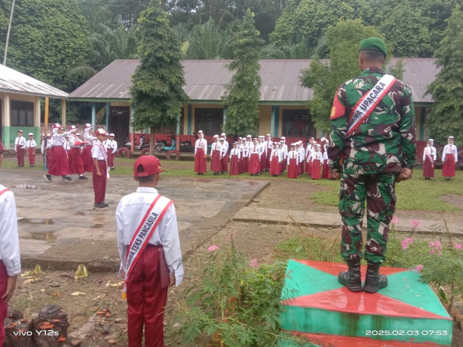 BABINSA KORAMIL 406-04/MUARA LAKITAN LAKSANAKAN PROGRAM SRIGERNAS DI SDN 2 PRABUMULIH 1