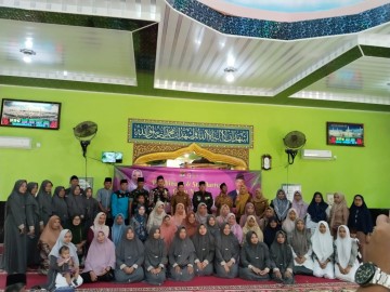 Babinsa Koramil 406-09/Terawas Hadiri Pembinaan Guru Mengaji se-Kecamatan Terawas