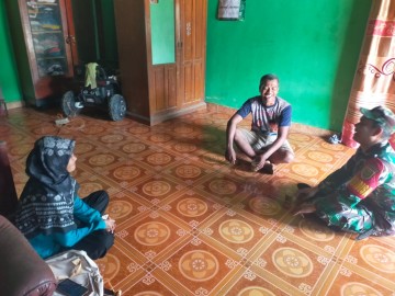 Koptu B. Kurniawan Laksanakan Komsos dengan Warga Binaan tentang Swasembada Pangan