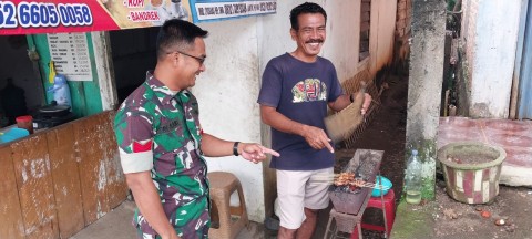 BABINSA KORAMIL 406-07/JAYALOKA JALIN KOMSOS DENGAN PENGUSAHA UMKM