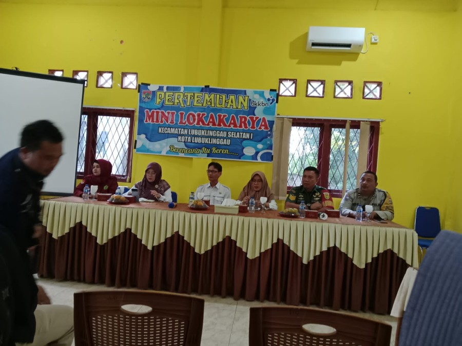 Babinsa Koramil 406-10/Lubuk Linggau Timur Hadiri Kegiatan Mini Lokakarya Stunting