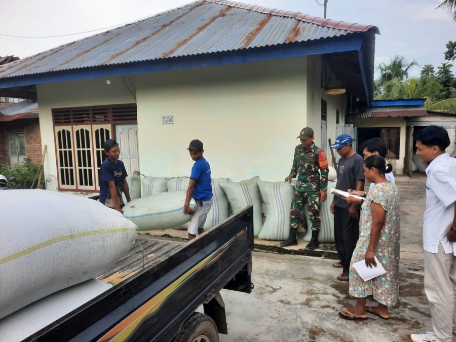 Monitoring Penyerapan Gabah Kering Panen (GKP) di Wilayah Koramil 406-06/Tugumulyo