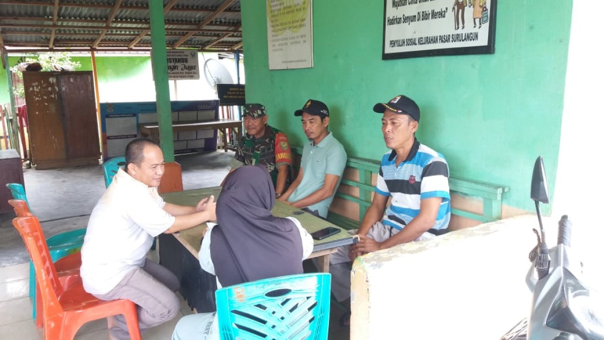 Babinsa Koramil 406-01/Rawas Ulu Laksanakan Komsos Tentang Keamanan dan Ketertiban Masyarakat