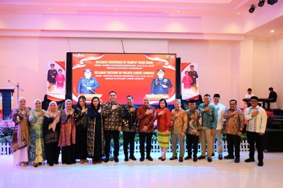 Dandim 0406/Lubuk Linggau Hadir Dalam Acara Pisah Sambut Kapolres Lubuk Linggau