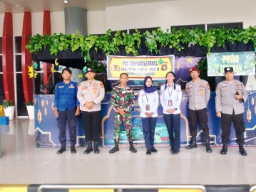 Pastikan Aktivitas Selama Idul Fitri Aman dan Kondusif Personil Pengamanan Pos Lebaran Tetap Siaga