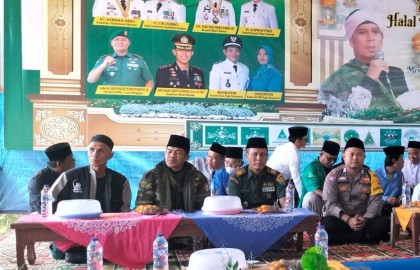 Danramil 406-05/Muara Kelingi Hadiri Pengajian Akbar Bersama MWCNU Kelingi 4.B