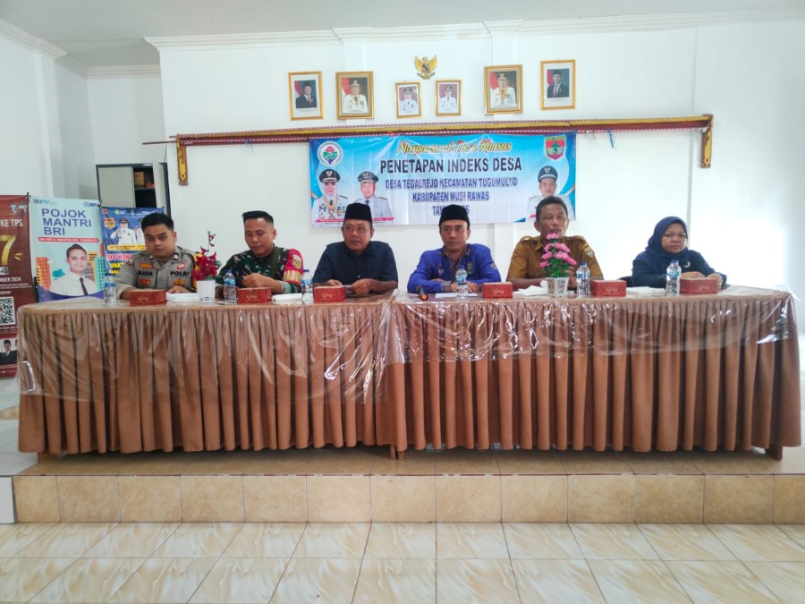 Babinsa Koramil 406-06/Tugumulyo Hadiri Pembukaan Koperasi Desa Merah Putih