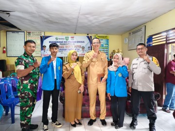 Babinsa Koramil 406-10/Lubuklinggau Timur Hadiri Musyawarah Pembentukan Koperasi Merah Putih di Kelurahan Mesat Jaya