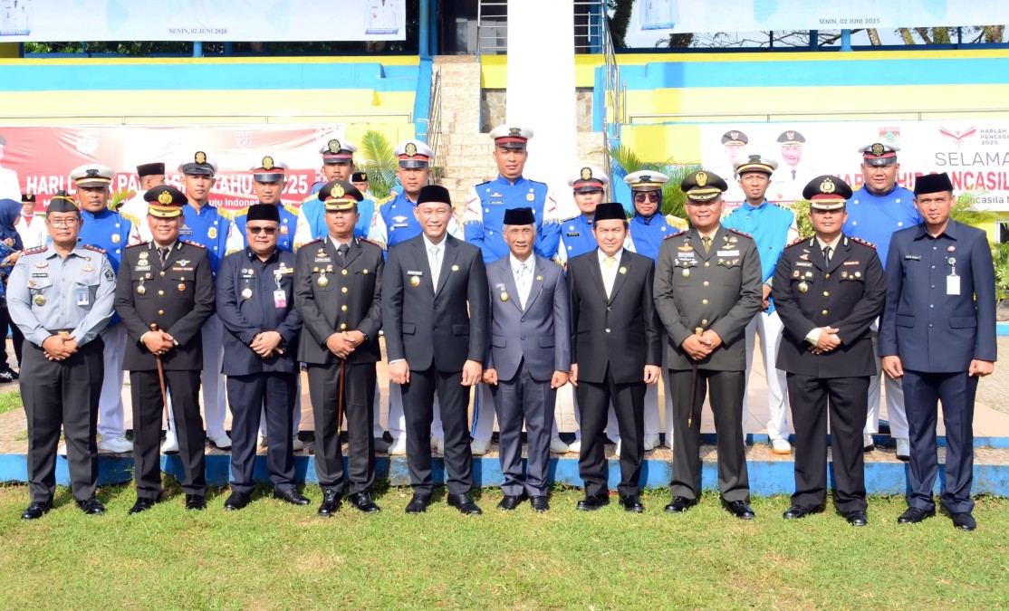 Komandan Kodim 0406/Lubuklinggau Hadiri Upacara Peringatan Hari Lahir Pancasila Tahun 2025