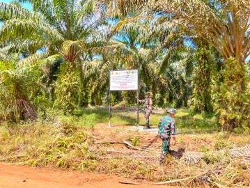 Babinsa Koramil 406‑04/Muara Lakitan Gelar Patroli Penertiban Kawasan Hutan PT MHP