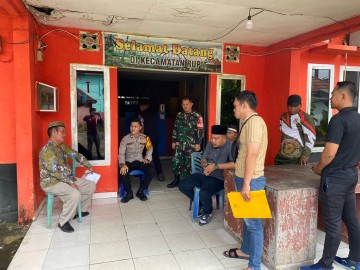 Sertu Yudha Anggoro Hadiri Mediasi Sengketa Lahan Warisan di Kelurahan Muara Rupit