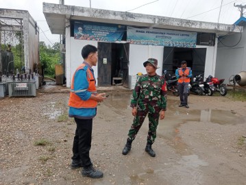 Babinsa Koramil 406-03/Rupit Laksanakan Komsos di Desa Muara Batang Empu