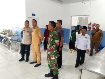 Sidak Dapur MBG di Wilayah Koramil 406-04/Muara Lakitan