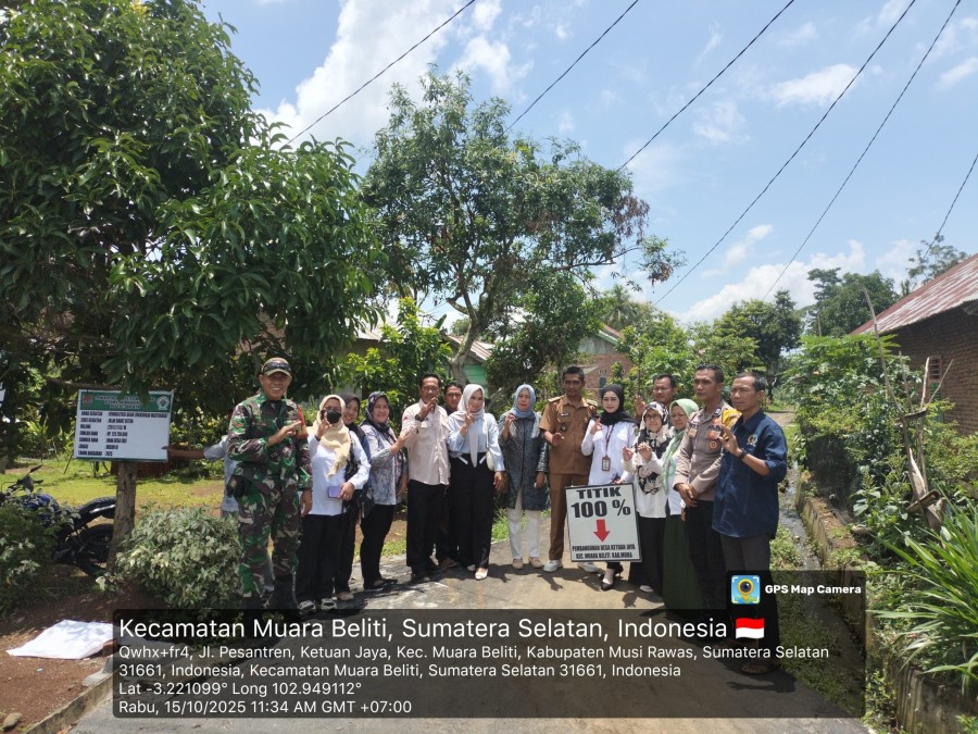 Babinsa Koramil 406-06/Tugumulyo Hadiri Musyawarah Rencana Pembangunan Desa (Musrenbangdes) Tahun 2026 di Desa Ketuan Jaya
