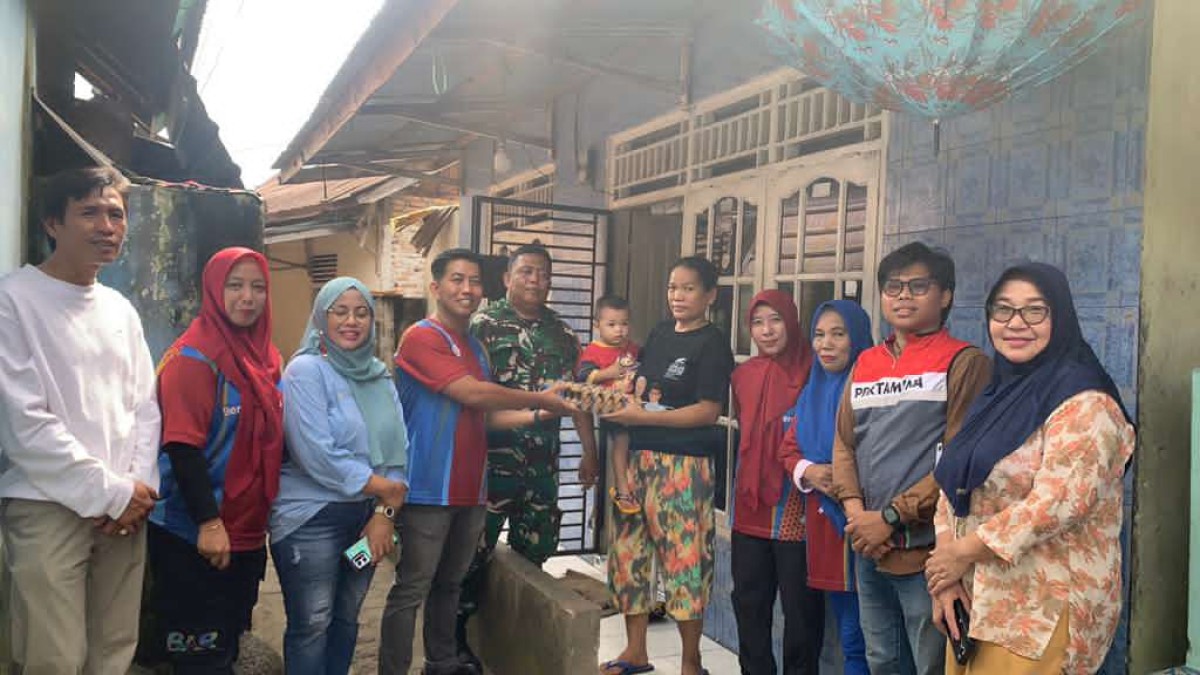 Babinsa Koramil 406-08/Lubuk Linggau Dukung Program Cegah Stunting Bersama Kader Posyandu dan BKKBN