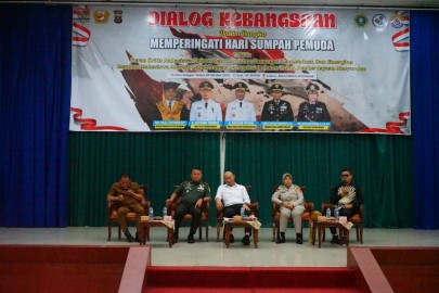 Dandim 0406/Lubuklinggau Hadiri Acara Dialog Kebangsaan di Universitas PGRI Silampari