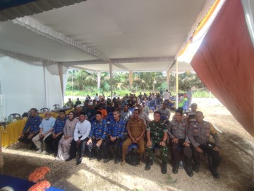 Ciptakan suasana yang kondusif dan aman serta tempat sasaran Serda Samsul Bahri Hadi pembagian BLT di wilayah binaan