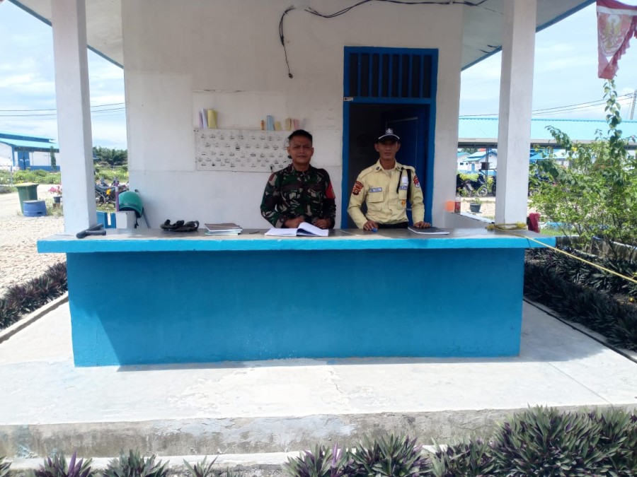 Babinsa Koramil 406-03/Rupit Laksanakan Komsos di Desa Muara Batang Empu