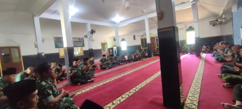 Doa Bersama untuk Korban Bencana Alam Aceh, Sumatera Utara dan Sumatera Barat Kodim 0406/Lubuklinggau