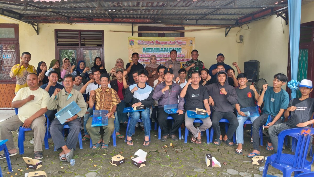 Babinsa Koramil 406-10/Lubuklinggau Timur Laksanakan Sosialisasi Kamtibmas di Kelurahan Taba Cemekeh