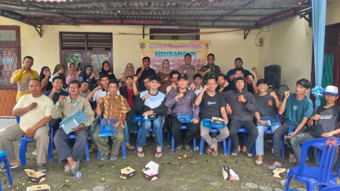 Babinsa Koramil 406-10/Lubuklinggau Timur Laksanakan Sosialisasi Kamtibmas di Kelurahan Taba Cemekeh