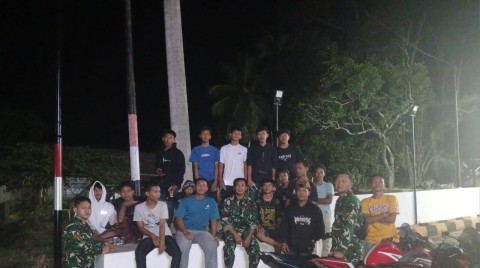 Anggota Kodim 0406/Lubuklinggau Laksanakan Patroli Sambut Tahun Baru 2026