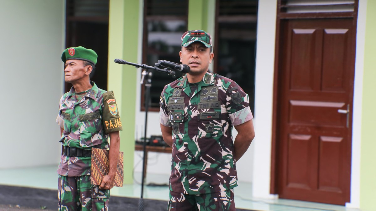 Jam Komandan Kodim 0406/Lubuklinggau, Dandim Tekankan Kesehatan dan Profesionalisme Prajurit serta PNS