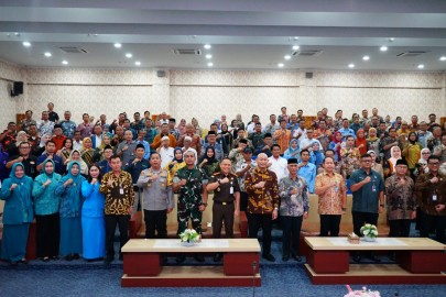 DANDIM 0406/LUBUKLINGGAU HADIRI FORUM KONSULTASI PUBLIK PENYUSUNAN RKPD KOTA LUBUKLINGGAU TAHUN 2027
