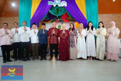 Letkol INF Danny Steven Surbakti S.A.P., M.M Gelar Silaturahmi Halal Bihalal ke Tiga Pejabat Daerah di Hari Pertama Idul Fitri