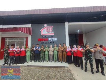 Pangdam II/Sriwijaya Tinjau KDKMP dan Kesiapan Personel Yon TP 947/PA di Wilayah Kodim 0406/Lubuklinggau