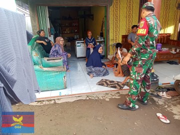 Babinsa Koramil 406-04/Muara Lakitan Sosialisasikan Penerimaan Prajurit TNI Gelombang II