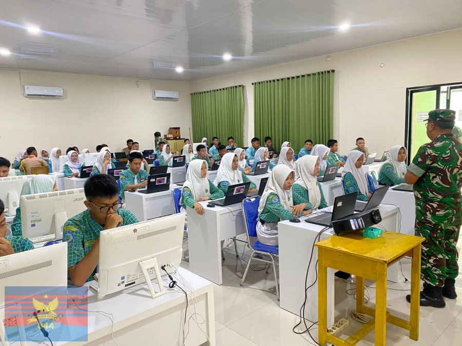 60 Pelajar SMA se-Kota Lubuklinggau Ikuti Rikpsi Korps Kadet Republik Indonesia Secara Online