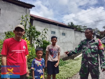 Babinsa Koramil 406-01/Rawas Ulu Laksanakan Komsos tentang Pentingnya Menjaga Kesehatan Masyarakat