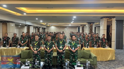 10 Personel Kodim 0406/Lubuklinggau Ikuti Pelatihan Pengembangan Kemampuan Komunikasi Apkowil di Palembang