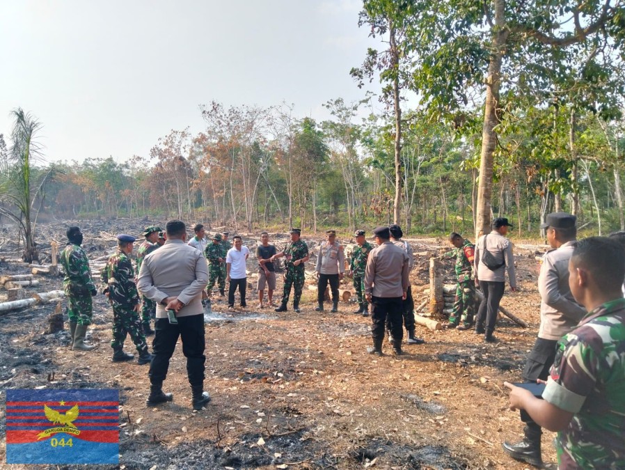 Upaya pencegahan kebakaran hutan dan lahan (Karhutla) di wilayah Kabupaten Musi Rawas Utara Tim dari Mabes TNI turun langsung di kabupaten Musi Rawas Utara.