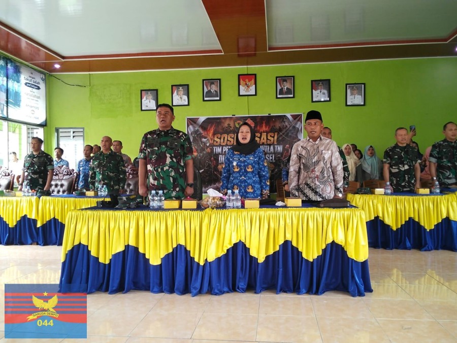 SOSIALISASI PENCEGAHAN DAN PENANGGULANGAN KARHUTLA OLEH TIM MABES TNI DI SMA NEGERI RAWAS ULU MURATARA. 