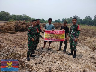 KeBabinsa Koramil 406-03/Rupit Gencarkan Patroli dan Sosialisasi Karhutla di Wilayah Kecamatan Rupitcamatan Rupit